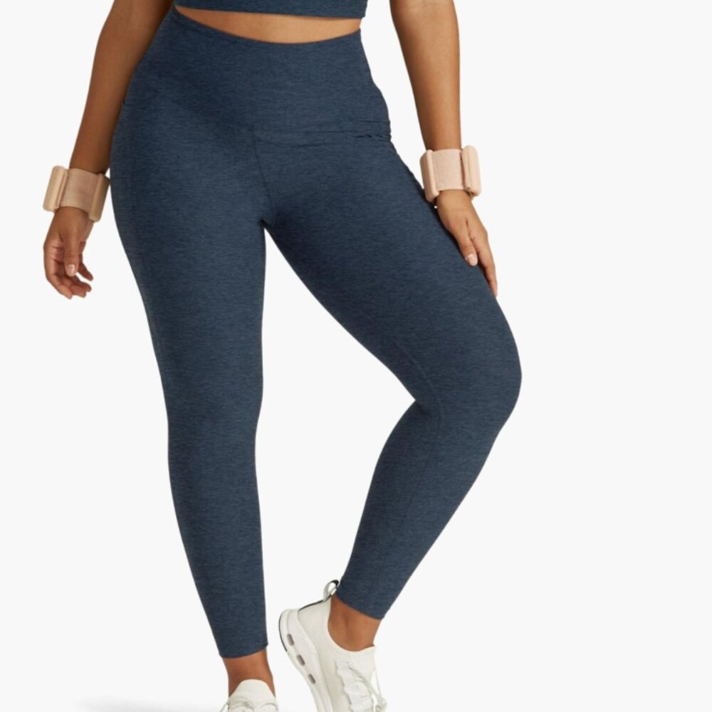 Beyond Yoga Spacedye Out of Pocket High-Waisted Midi Leggings - Women's Medium